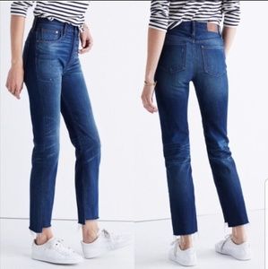 Madewell The Perfect Vintage Jean Step Hem Edition